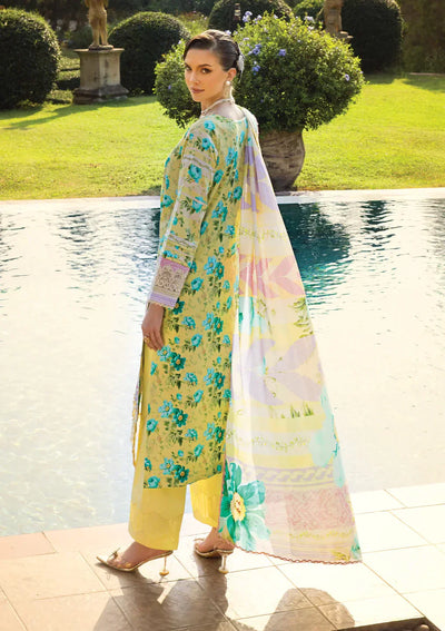 Elaf Premium | Print Chikankari 24 | ECT-06B MISTY SERENADE -  Elaf Premium Luxury - Original Designer Dress - House of Maryam