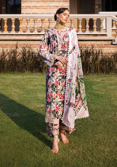 Elaf Premium | Print Chikankari 24 | ECT-01A SOIR -  Elaf Premium Luxury - Original Designer Dress - House of Maryam