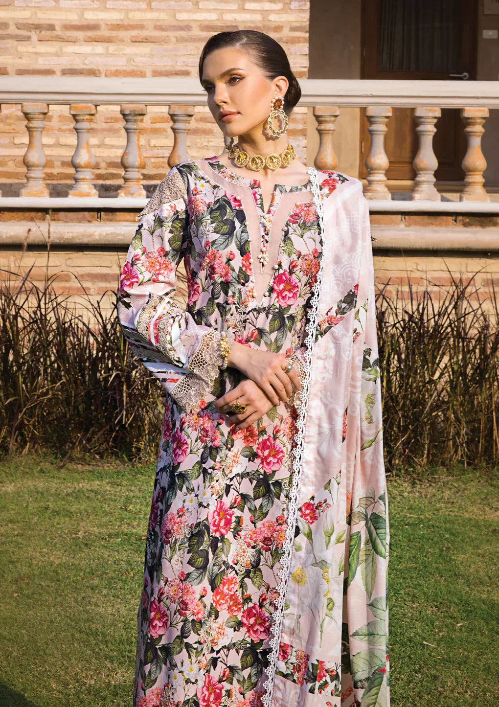 Elaf Premium | Print Chikankari 24 | ECT-01A SOIR by Designer Elaf Premium - House of Maryam - Pakistani Designer Ethnic Wear in {{ shop.shopifyCountryName }}