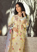 Elaf Premium | Signature Embroidered Lawn 24 | ESL-02A PIXIE DUST -  Elaf Premium Luxury -  House of Maryam