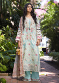 Elaf Premium | Signature Embroidered Lawn 24 | ESL-02B PEARLY ESSENCE -  Elaf Premium Luxury -  House of Maryam