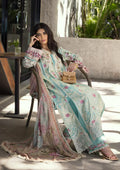 Elaf Premium | Signature Embroidered Lawn 24 | ESL-02B PEARLY ESSENCE -  Elaf Premium Luxury -  House of Maryam