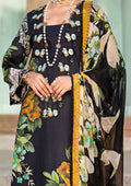 Elaf Premium | Signature Embroidered Lawn 24 | ESL-08B NIGHTFALL -  Elaf Premium Luxury -  House of Maryam