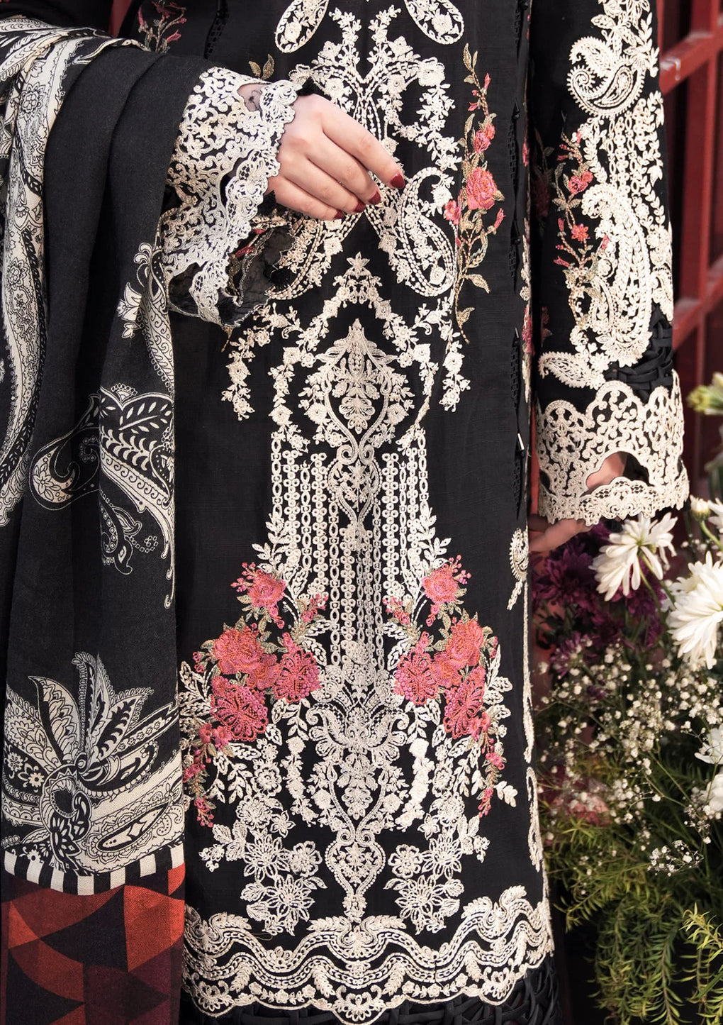 Elaf Premium | Winter Pashmina Shawl Collection | EPW-2B Forever Yourâs by Designer Elaf Premium - House of Maryam - Pakistani Designer Ethnic Wear in {{ shop.shopifyCountryName }}