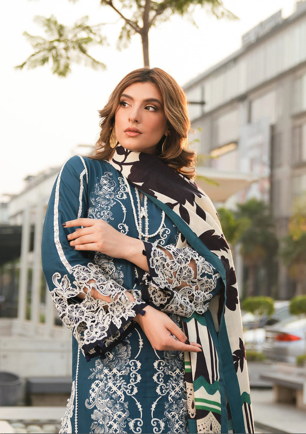 Elaf Premium | Winter Pashmina Shawl Collection | EPW-1B Heartfelt Whisper -  Elaf Premium Ladies Clothes - Original Designer Dress - House of Maryam