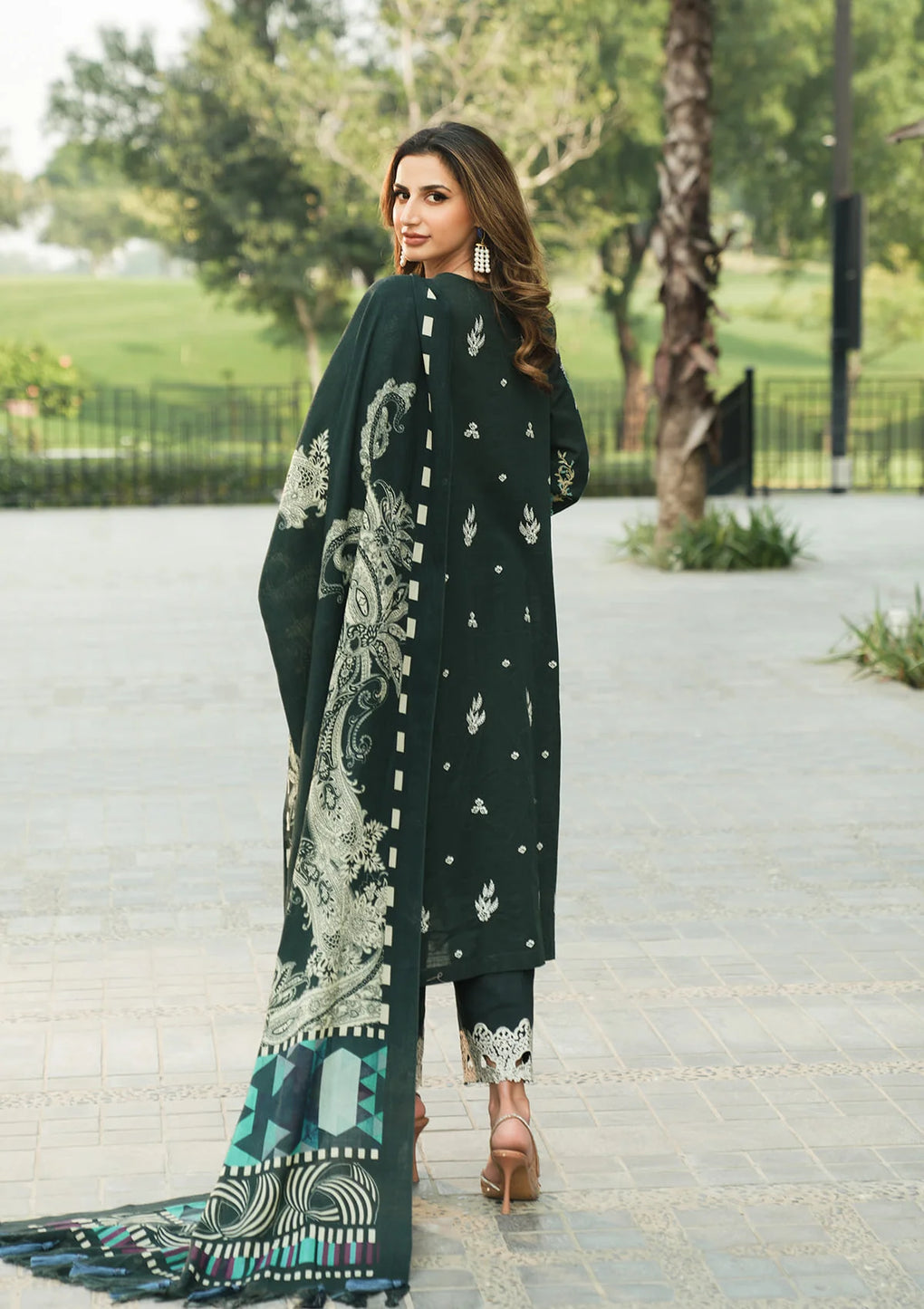 Elaf Premium | Winter Pashmina Shawl Collection | EPW-2A Sweet Harmony -  Elaf Premium Ladies Clothes - Original Designer Dress - House of Maryam