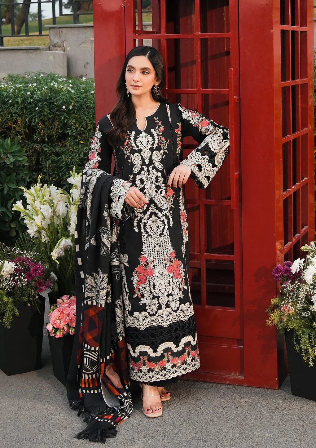 Elaf Premium | Winter Pashmina Shawl Collection | EPW-2B Forever Yourâs -  Elaf Premium Ladies Clothes - Original Designer Dress - House of Maryam