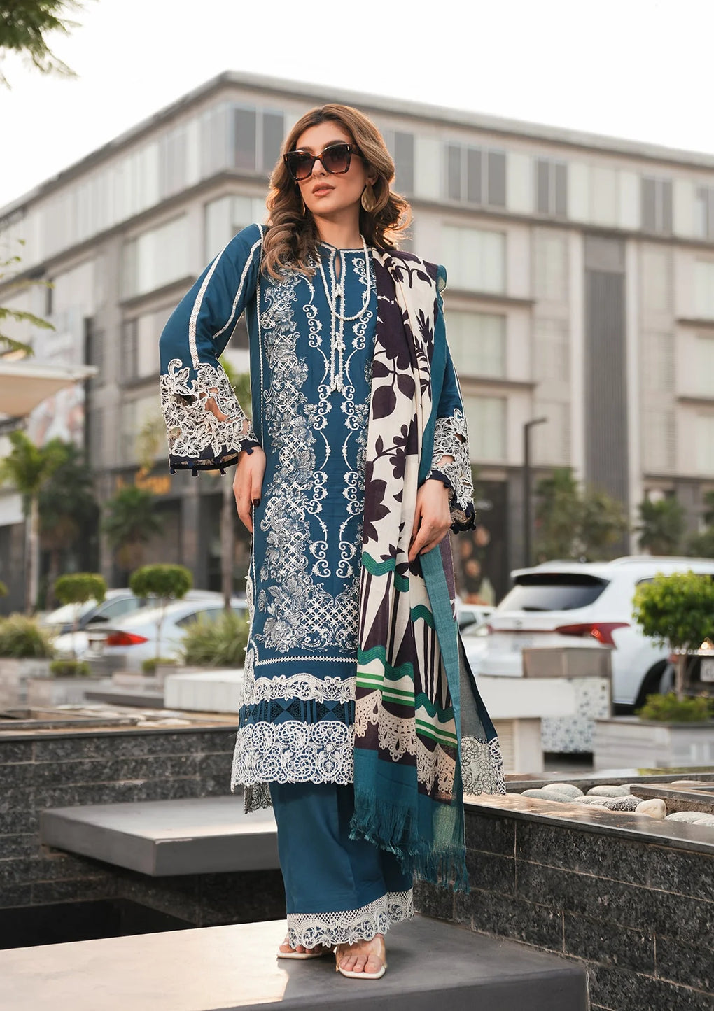 Elaf Premium | Winter Pashmina Shawl Collection | EPW-1B Heartfelt Whisper -  Elaf Premium Ladies Clothes - Original Designer Dress - House of Maryam