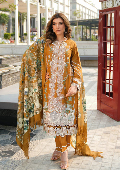 Elaf Premium | Winter Pashmina Shawl Collection | EPW-3A Sunkissed Meadows -  Elaf Premium Ladies Clothes - Original Designer Dress - House of Maryam