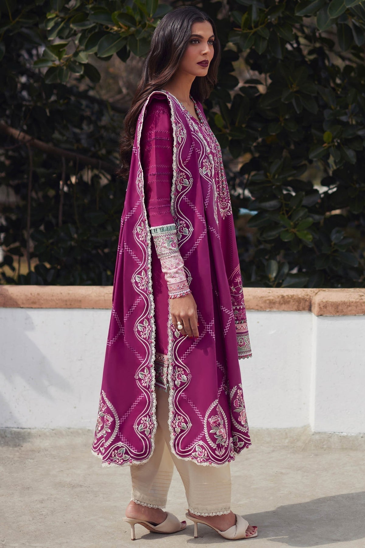 Elan | Lawn24 | AIRA (EL24-10 A) -  Elan Luxury - Original Designer Dress - House of Maryam