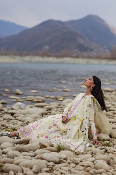 Elan | Lawn24 | NEDINE (EL24-02 B) -  Elan Luxury - Original Designer Dress - House of Maryam