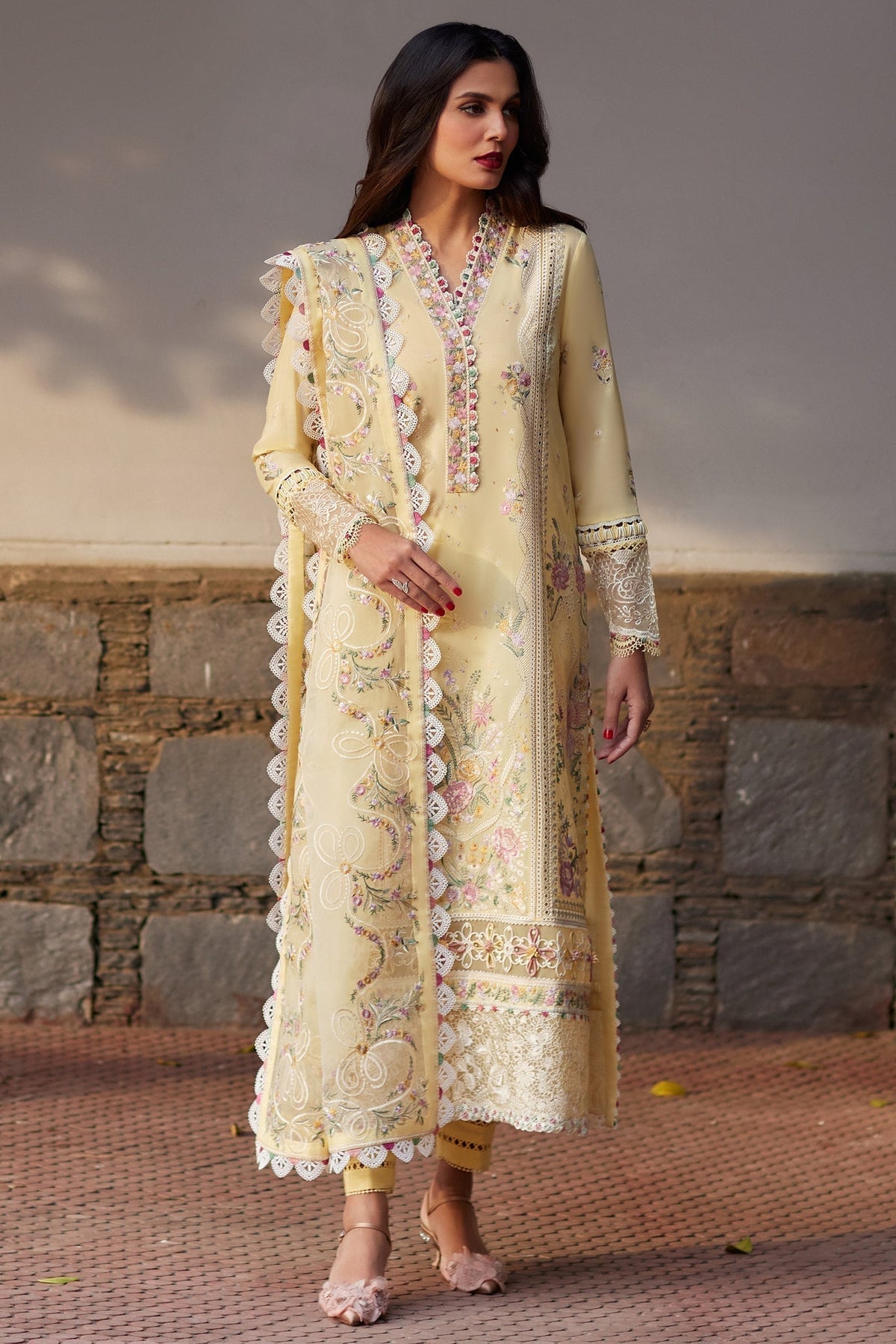 Elan | Lawn24 | ZENEL (EL24-08 B) -  Elan Luxury - Original Designer Dress - House of Maryam