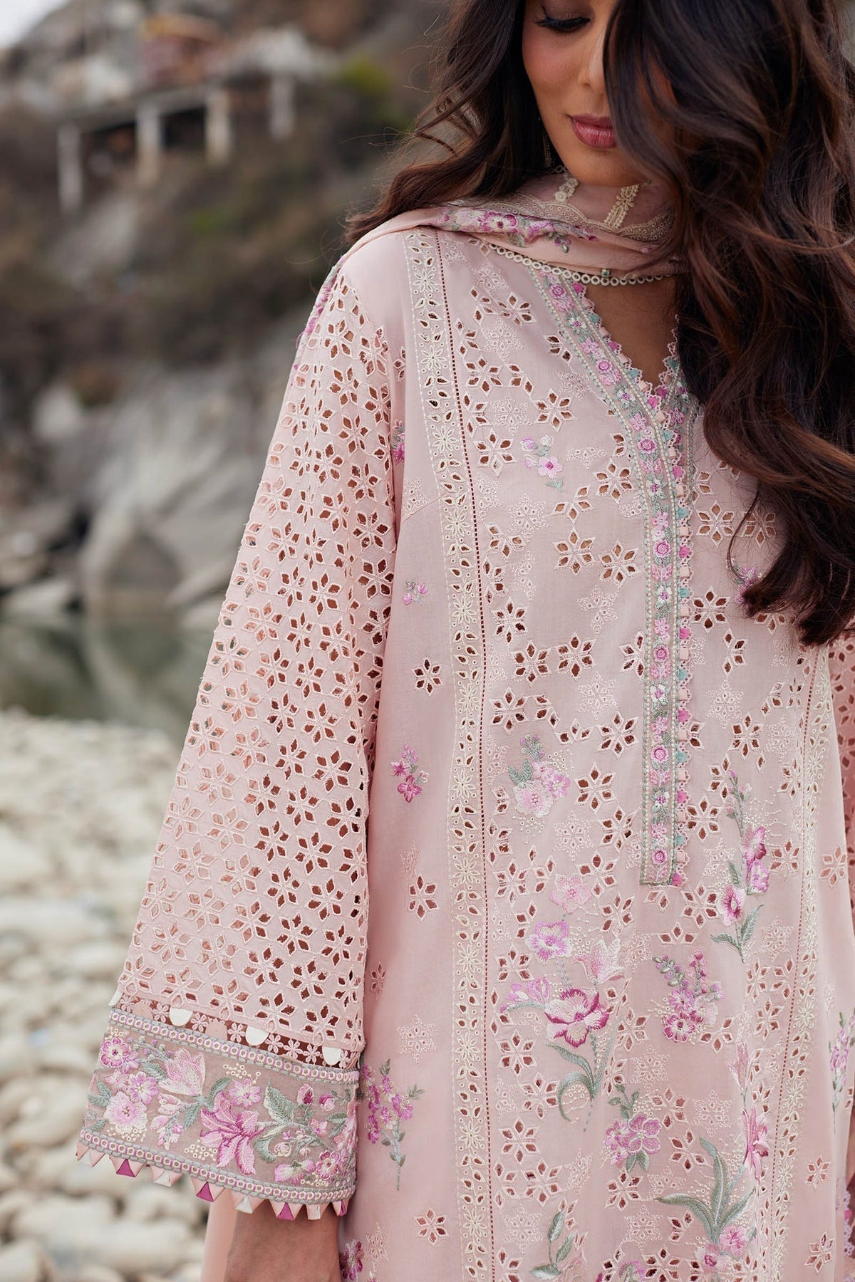 Elan | Lawn24 | AIREEN (EL24-09 A) -  Elan Luxury - Original Designer Dress - House of Maryam