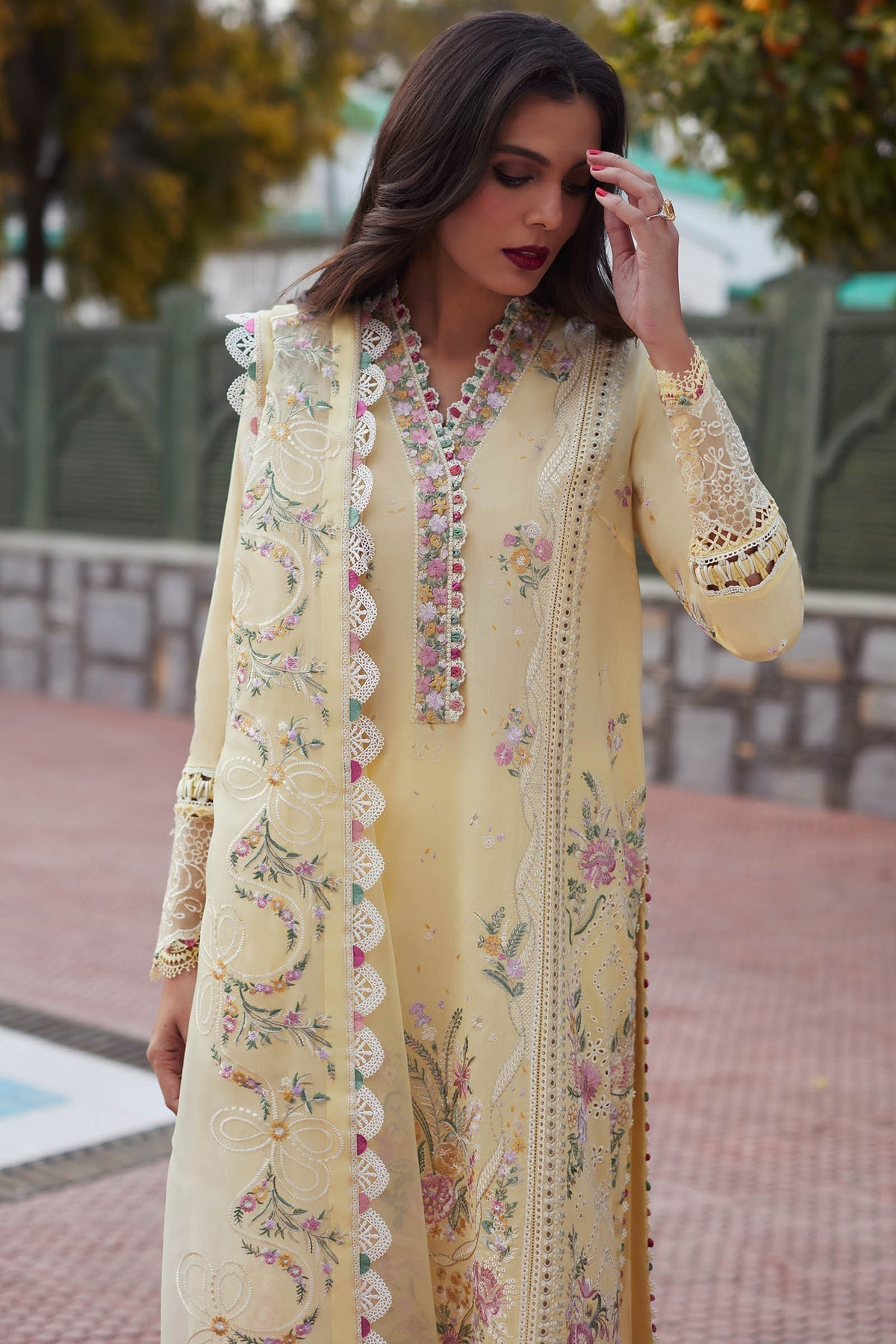 Elan | Lawn24 | ZENEL (EL24-08 B) -  Elan Luxury - Original Designer Dress - House of Maryam