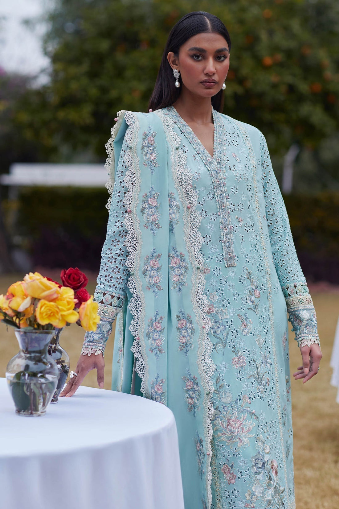 Elan | Lawn24 | AIREEN (EL24-09 B) by Designer Elan - House of Maryam - Pakistani Designer Ethnic Wear in {{ shop.shopifyCountryName }}