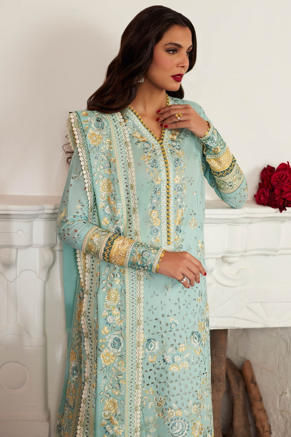 Elan | Lawn24 | IVANA (EL24-06 A) by Designer Elan - House of Maryam - Pakistani Designer Ethnic Wear in {{ shop.shopifyCountryName }}