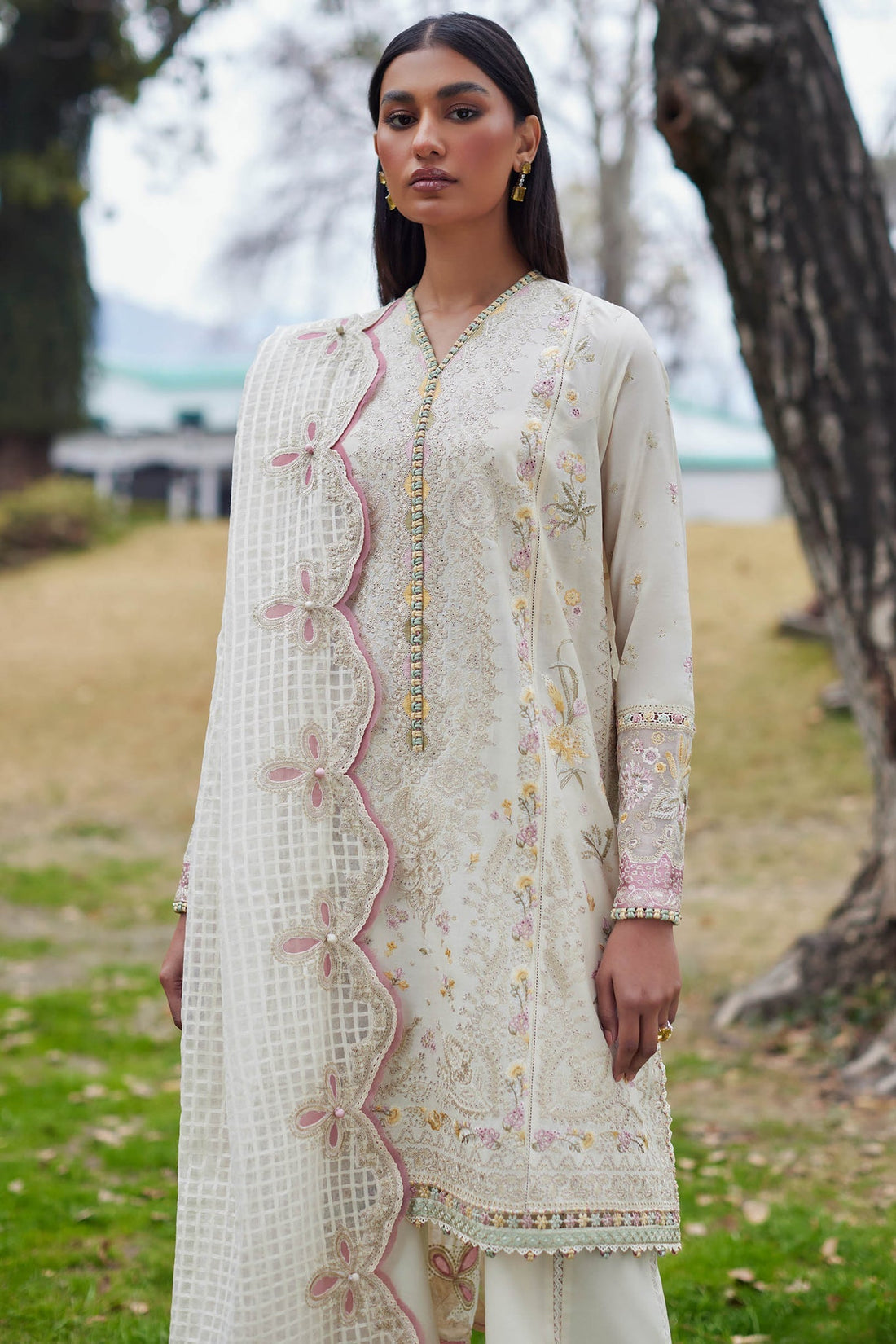 Elan | Lawn24 | NEZIHA (EL24-05 A) by Designer Elan - House of Maryam - Pakistani Designer Ethnic Wear in {{ shop.shopifyCountryName }}