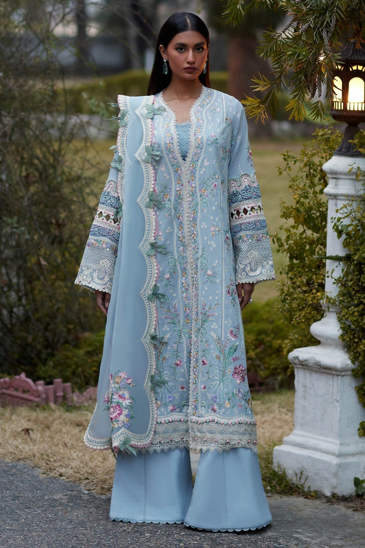 Elan | Lawn24 | MIRZETA (EL24-11 A) -  Elan Luxury - Original Designer Dress - House of Maryam