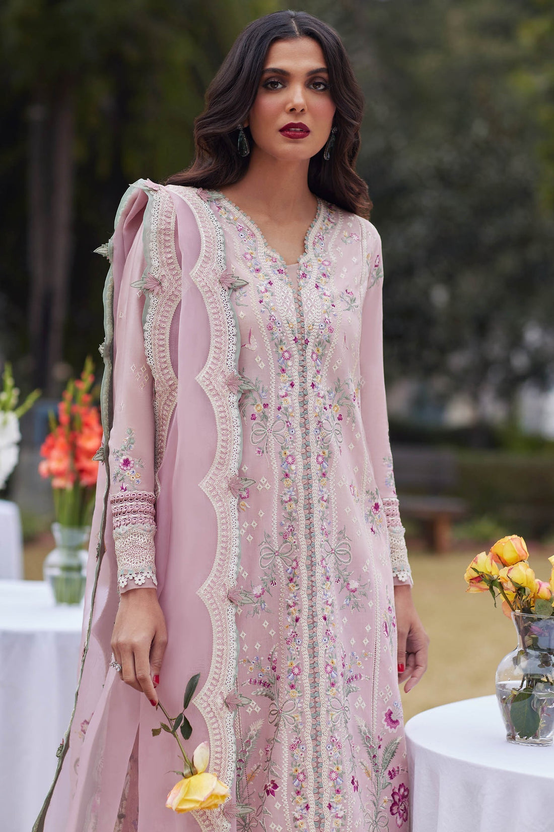 Elan | Lawn24 | MIRZETA (EL24-11 B) by Designer Elan - House of Maryam - Pakistani Designer Ethnic Wear in {{ shop.shopifyCountryName }}