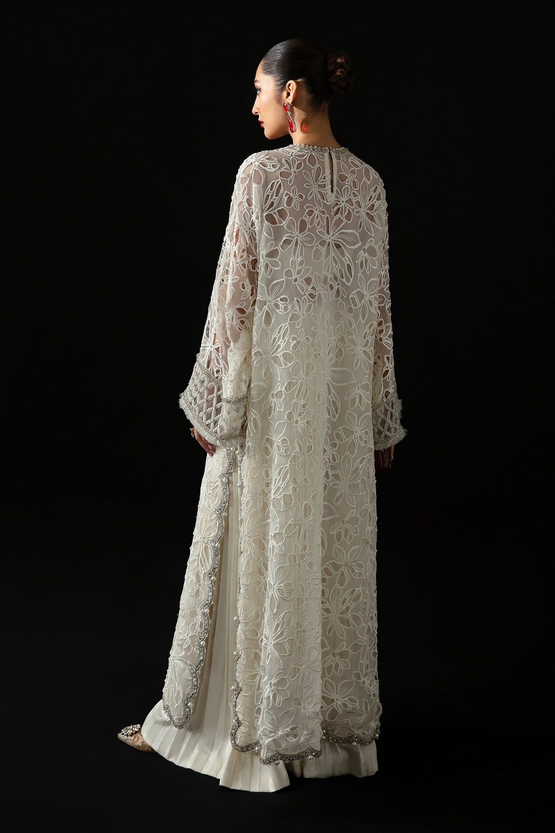 Elan | Pret Crepusule |  VOILE D'ARGENT (EP-21308) -  Elan Ladies Clothes -  House of Maryam
