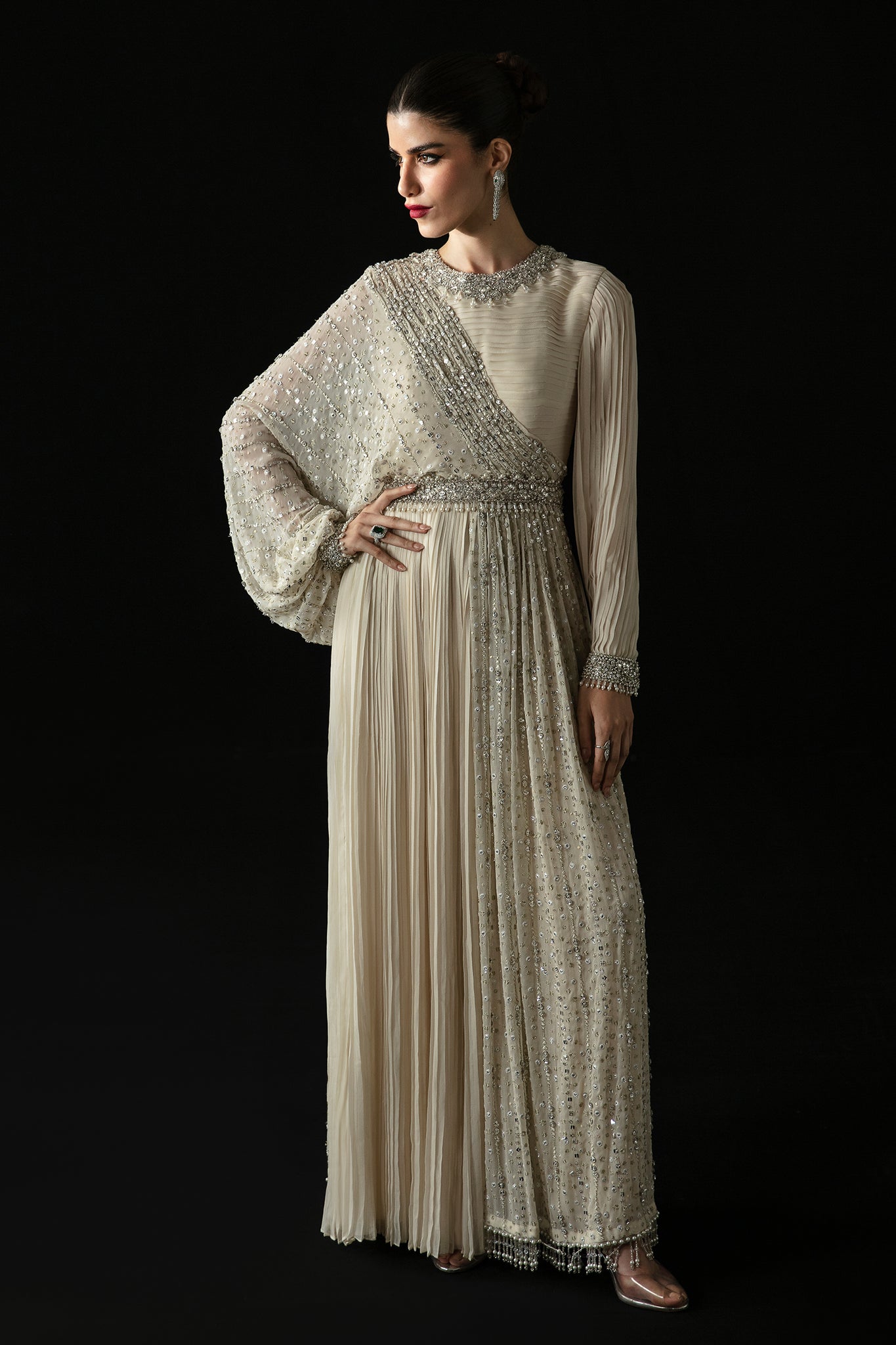 Elan | Pret Crepusule |  CRISTAL DE LUNE (EP-21304) -  Elan Ladies Clothes -  House of Maryam