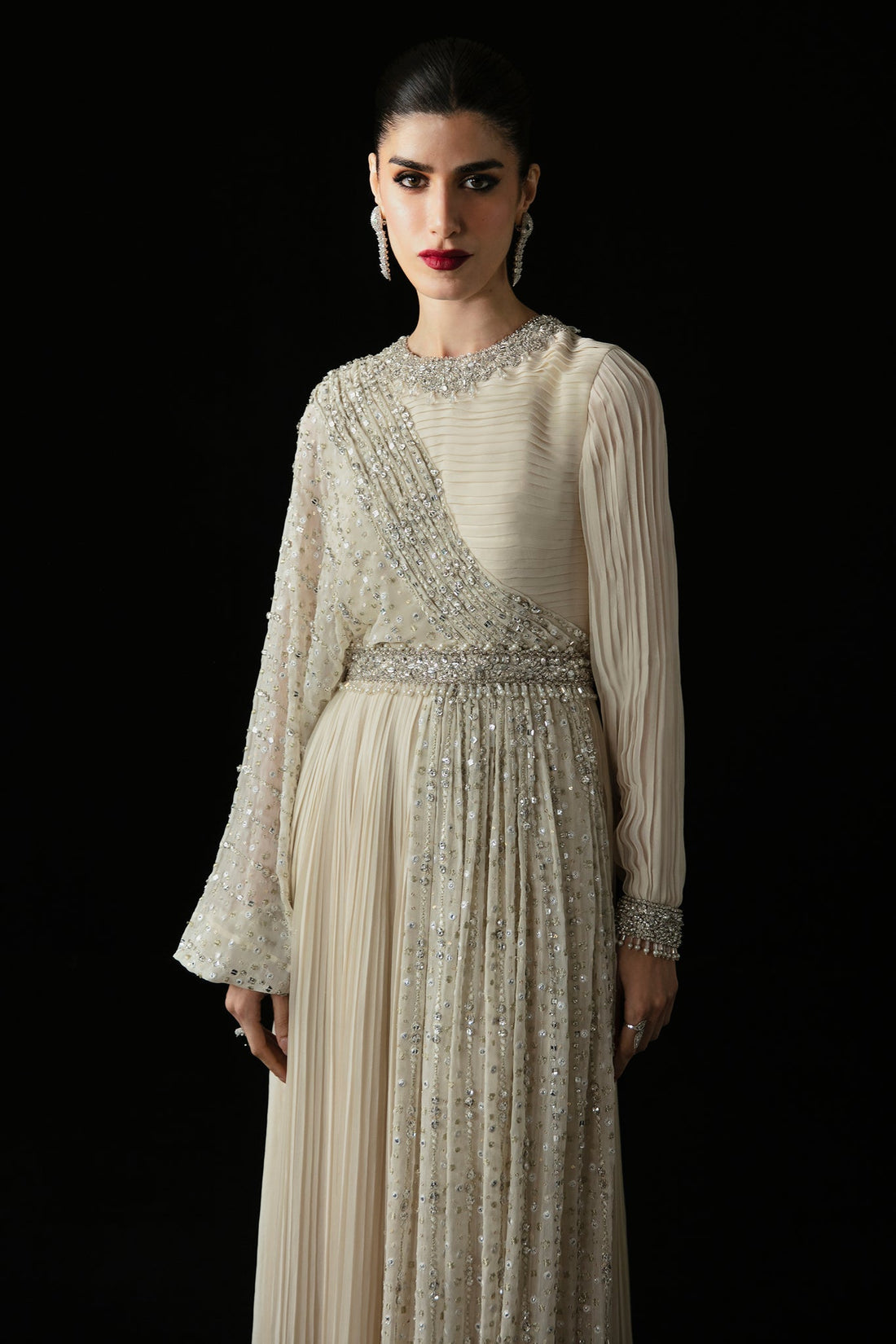 Elan | Pret Crepusule |  CRISTAL DE LUNE (EP-21304) -  Elan Ladies Clothes -  House of Maryam