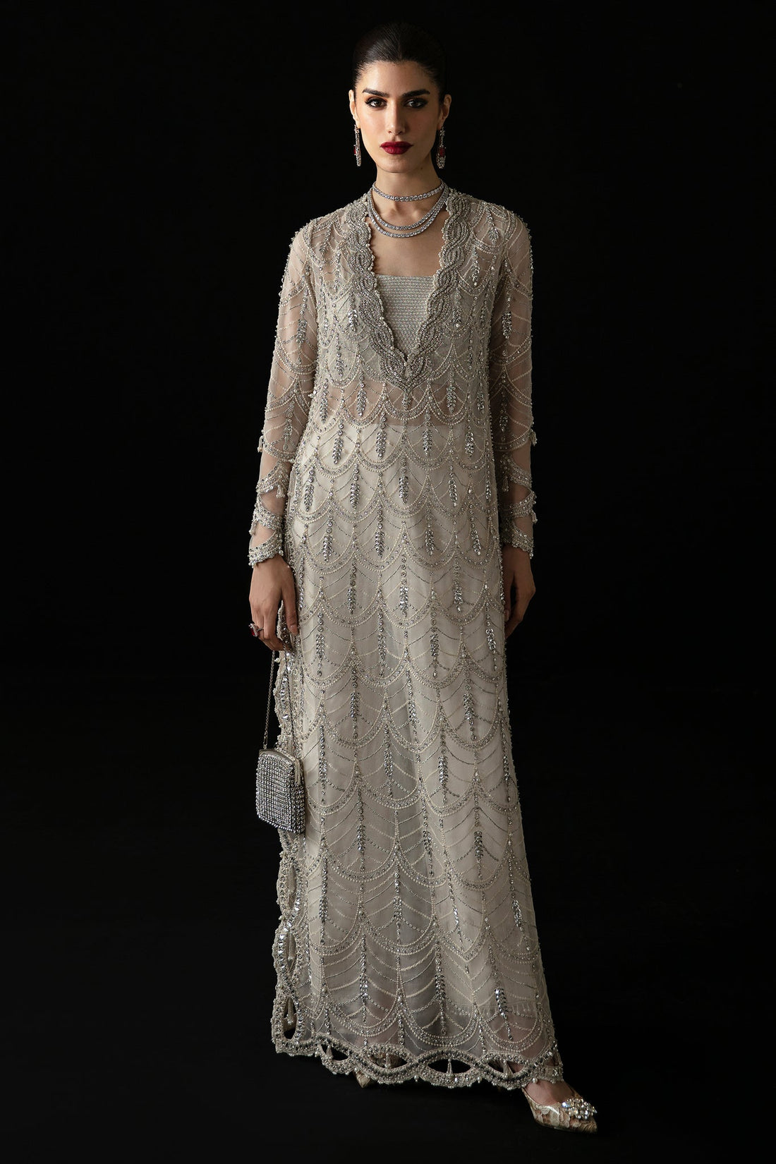Elan | Pret Crepusule | LUMIÈRE DE NEIG (EP-21302) -  Elan Ladies Clothes -  House of Maryam