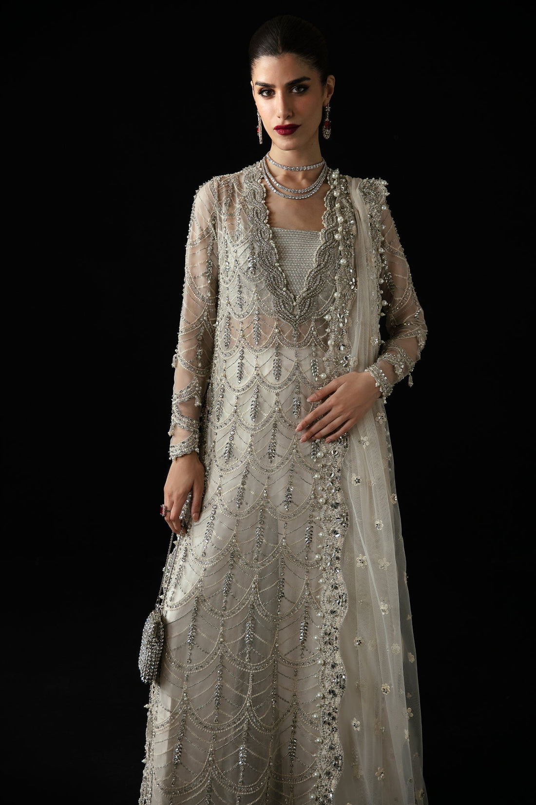 Elan | Pret Crepusule | LUMIÈRE DE NEIG (EP-21302) -  Elan Ladies Clothes -  House of Maryam