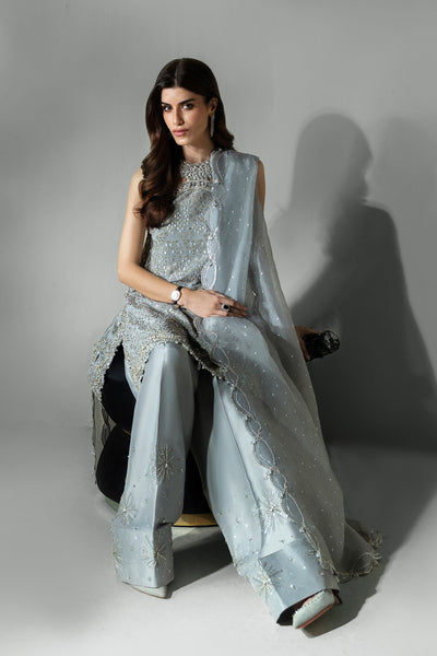 Elan | Pret Crepusule | ÉCLAT DE GLACE (EP-21307) -  Elan Ladies Clothes - Original Designer Dress - House of Maryam