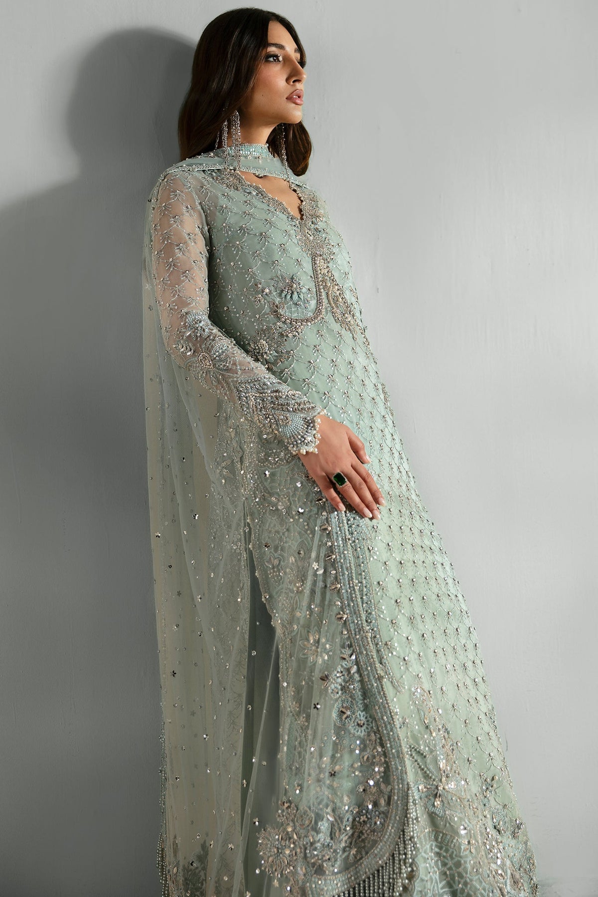 Elan | Pret Crepusule |  RÊVE DE GIVRE (EP-21301) -  Elan Ladies Clothes - Original Designer Dress - House of Maryam