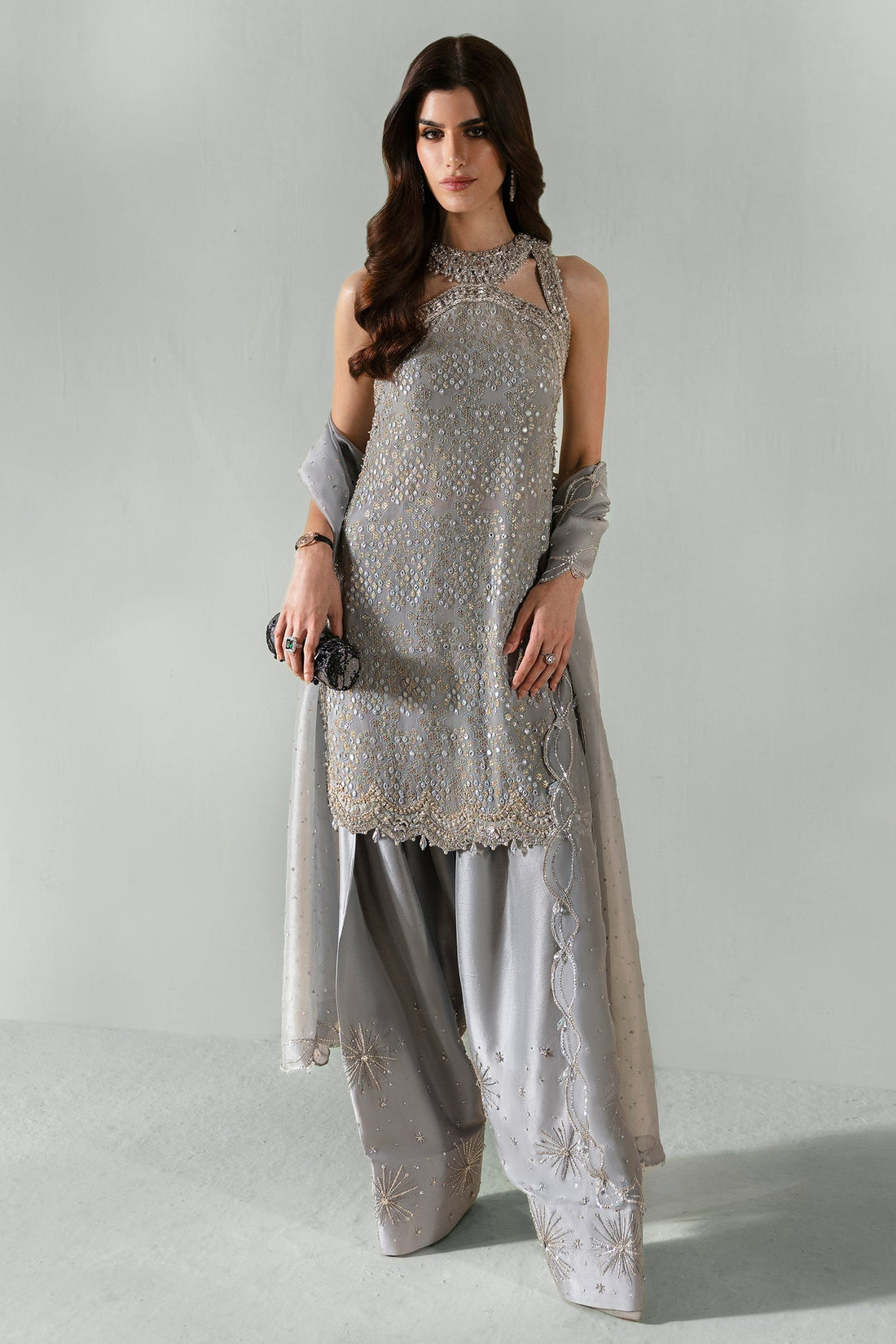 Elan | Pret Crepusule | ÉCLAT DE GLACE (EP-21307) -  Elan Ladies Clothes -  House of Maryam