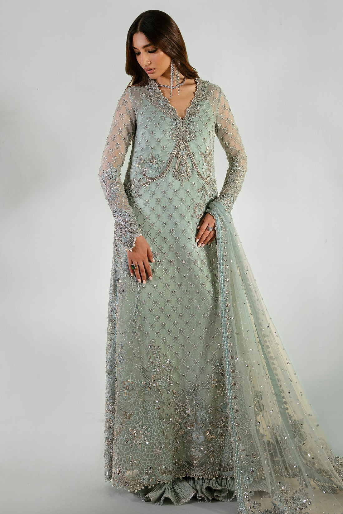 Elan | Pret Crepusule |  RÊVE DE GIVRE (EP-21301) -  Elan Ladies Clothes -  House of Maryam