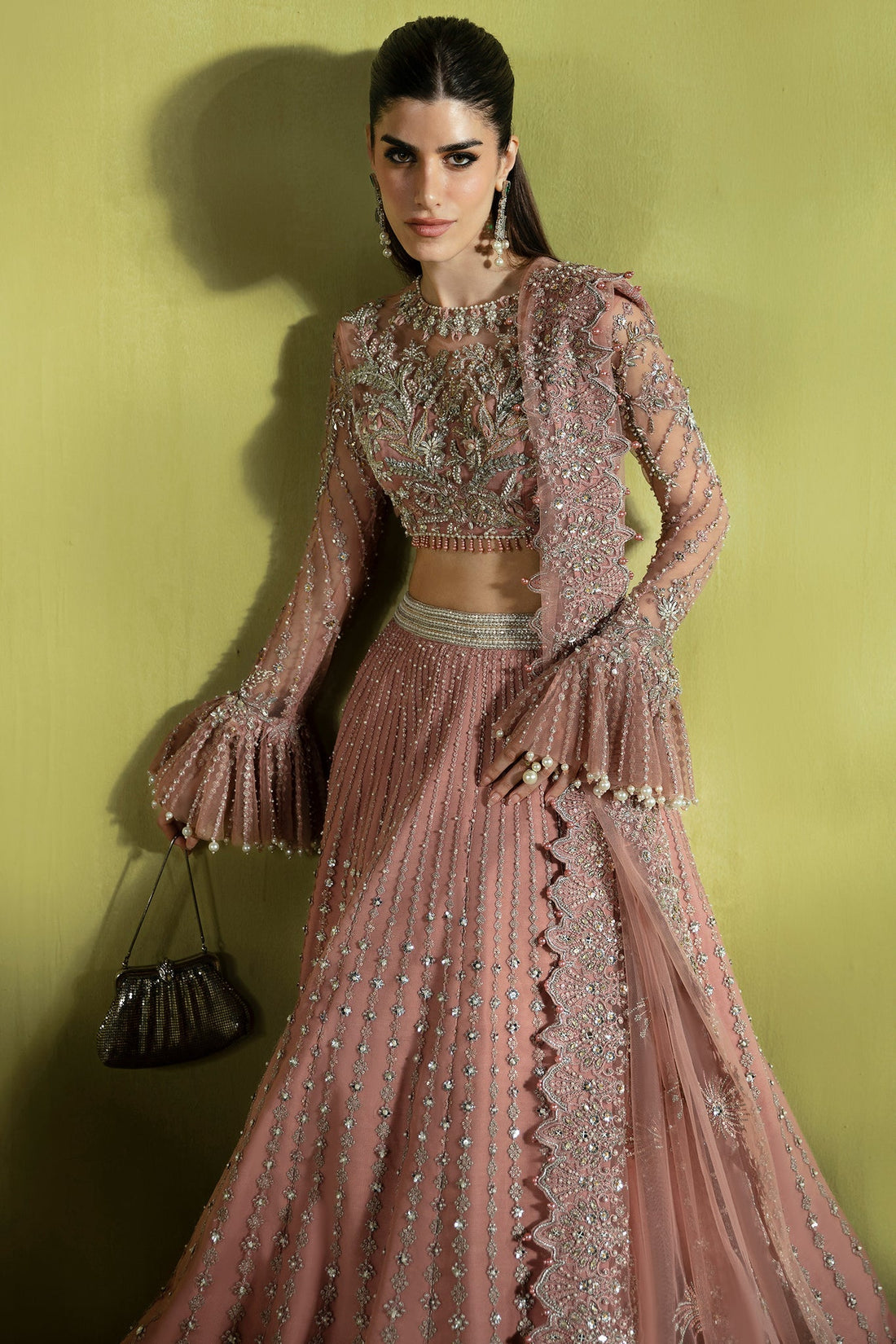 Elan | Pret Crepusule |  ÉTINCELLE DE ROSE (EP-21310) -  Elan Ladies Clothes -  House of Maryam