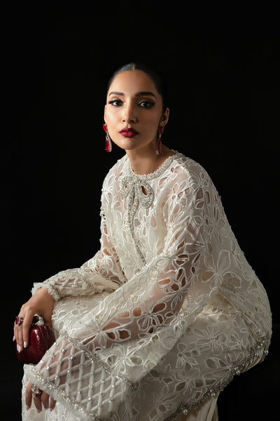 Elan | Pret Crepusule |  VOILE D'ARGENT (EP-21308) -  Elan Ladies Clothes - Original Designer Dress - House of Maryam