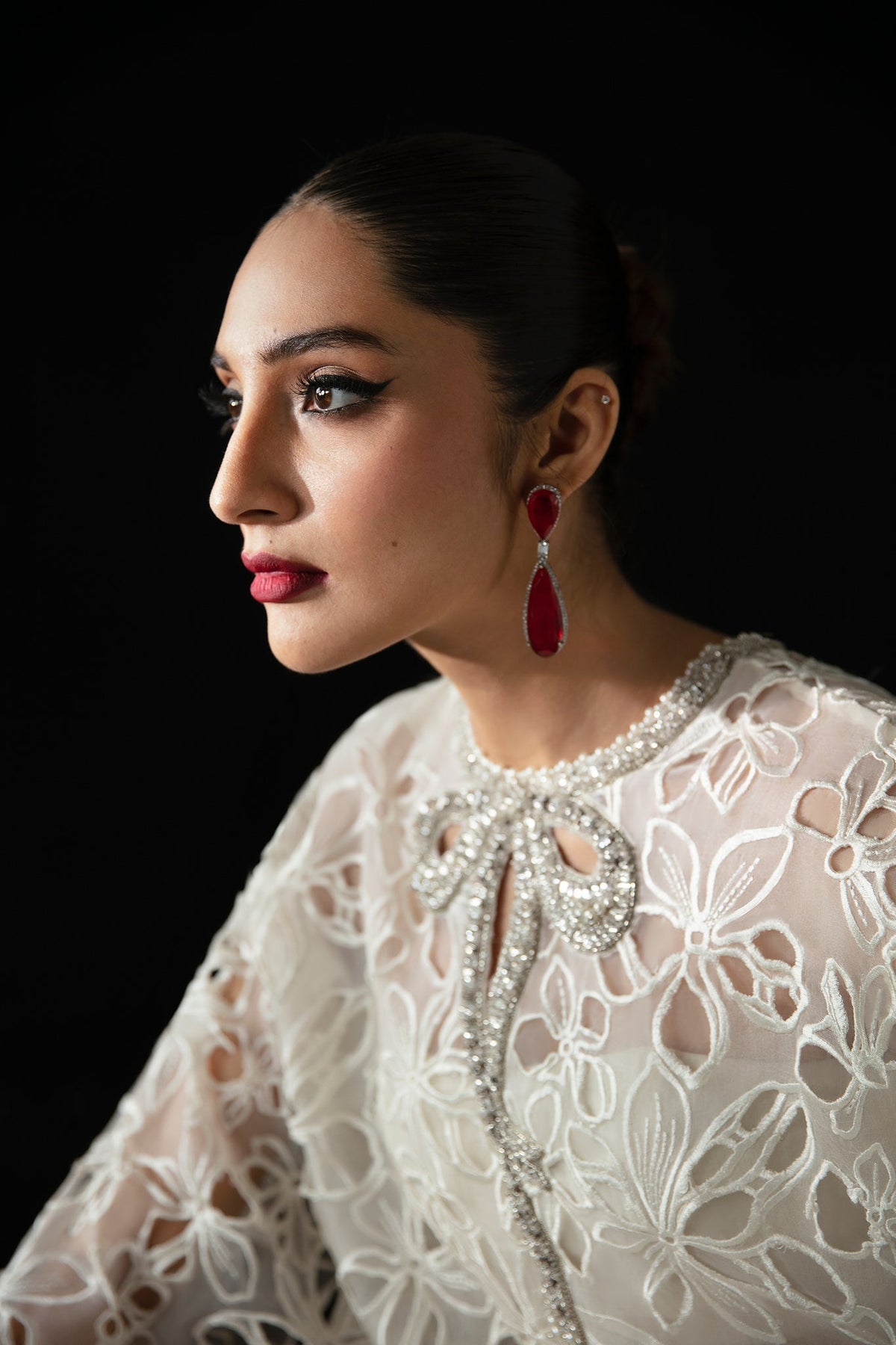 Elan | Pret Crepusule |  VOILE D'ARGENT (EP-21308) -  Elan Ladies Clothes - Original Designer Dress - House of Maryam