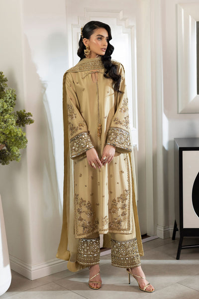 Erum Khan | Elan Formals | Desert Gold