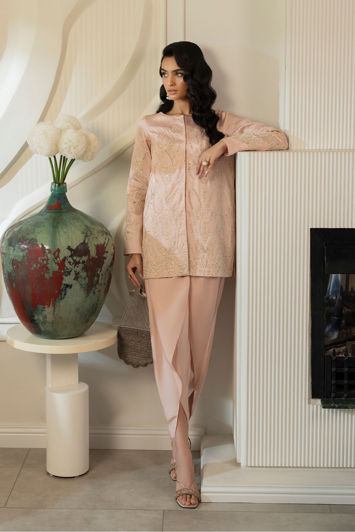Erum Khan | Elan Formals |Blush haze, image 6