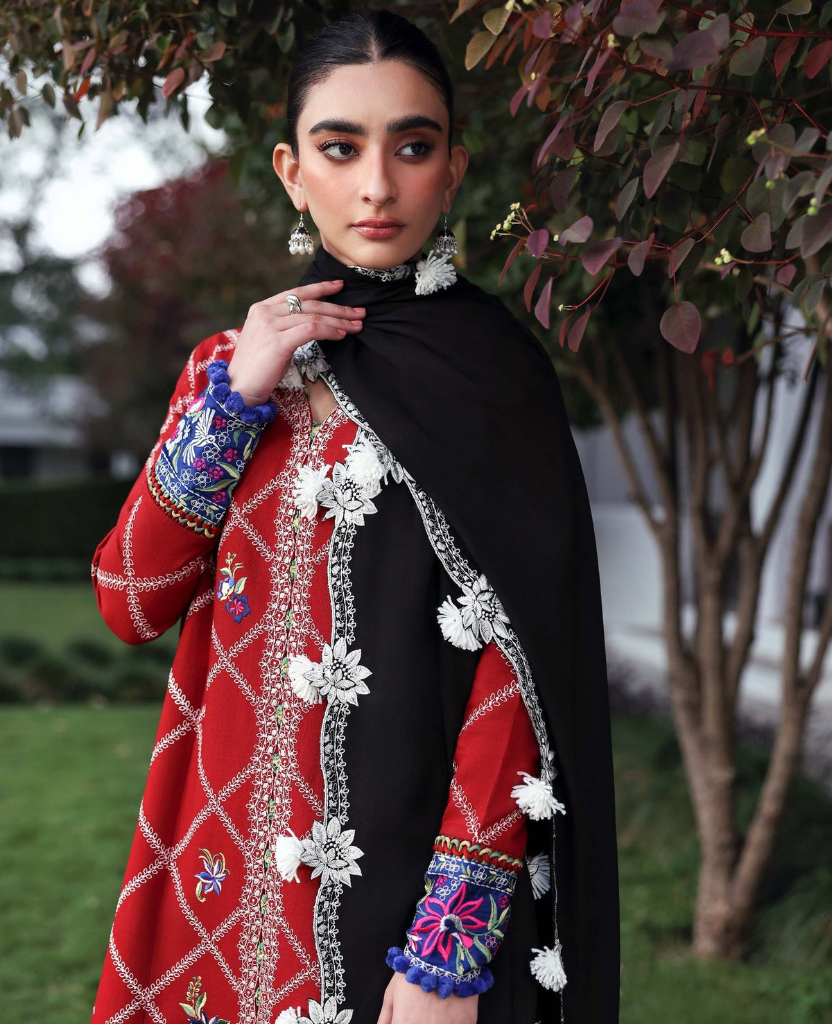 Republic Womenswear | Amaris Luxury Shawl 25 | Elara-5
