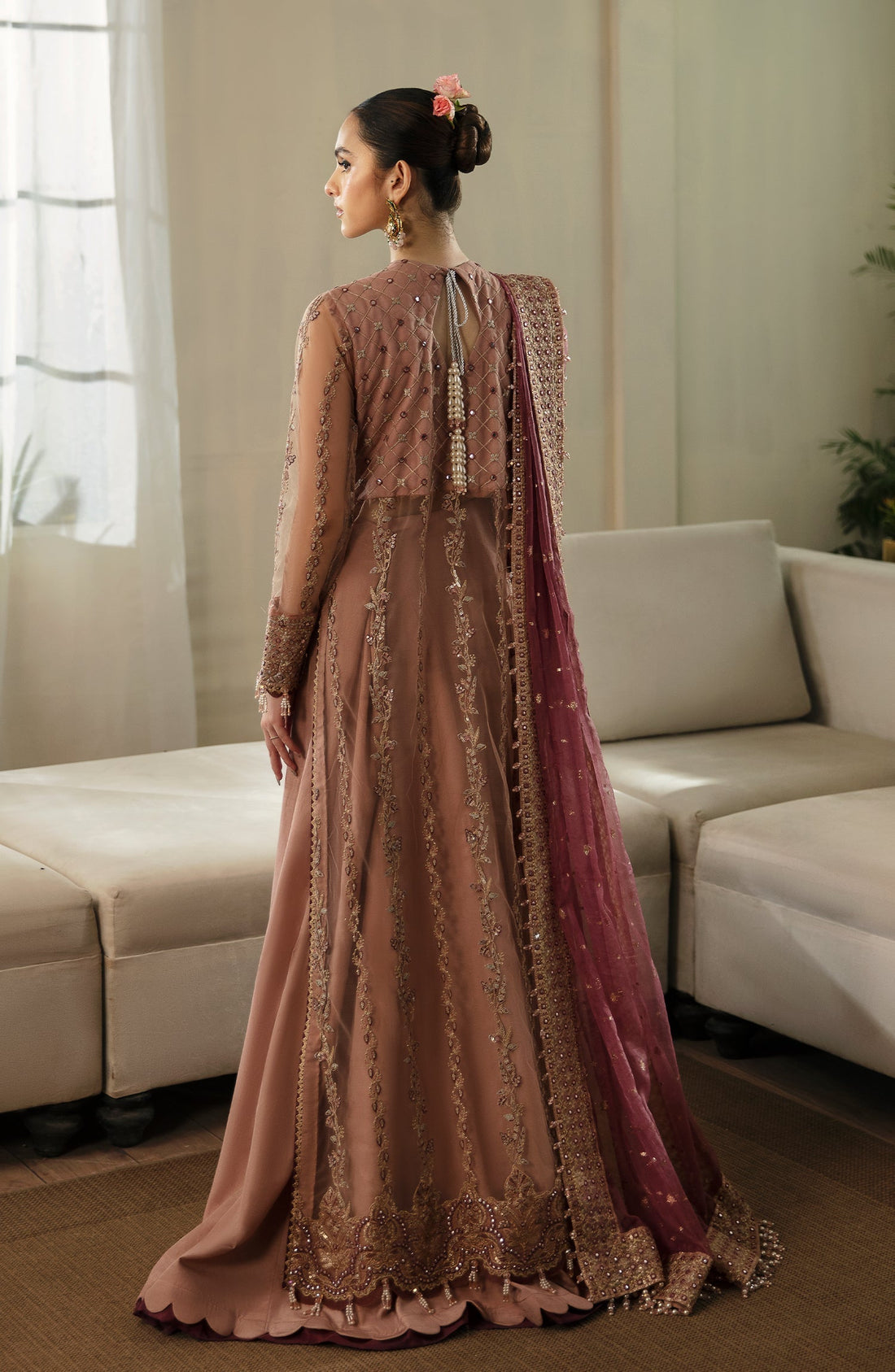 Eleshia | Zarin Wedding Formals 24 | ROSEA by Designer Eleshia - House of Maryam - Pakistani Designer Ethnic Wear in {{ shop.shopifyCountryName }}