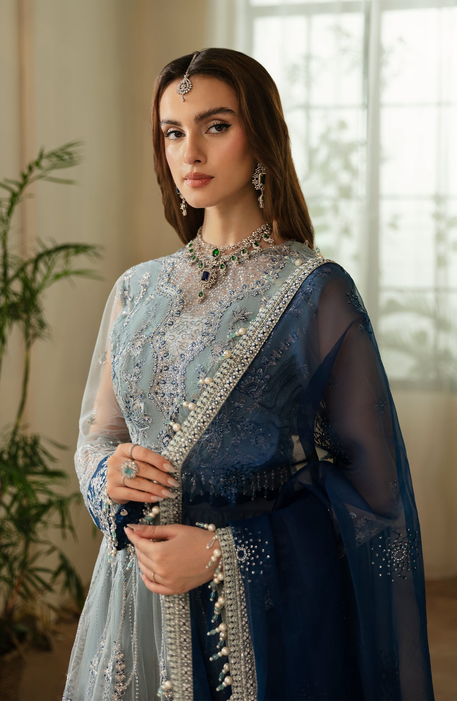 Eleshia | Zarin Wedding Formals 24 | SIARA by Designer Eleshia - House of Maryam - Pakistani Designer Ethnic Wear in {{ shop.shopifyCountryName }}