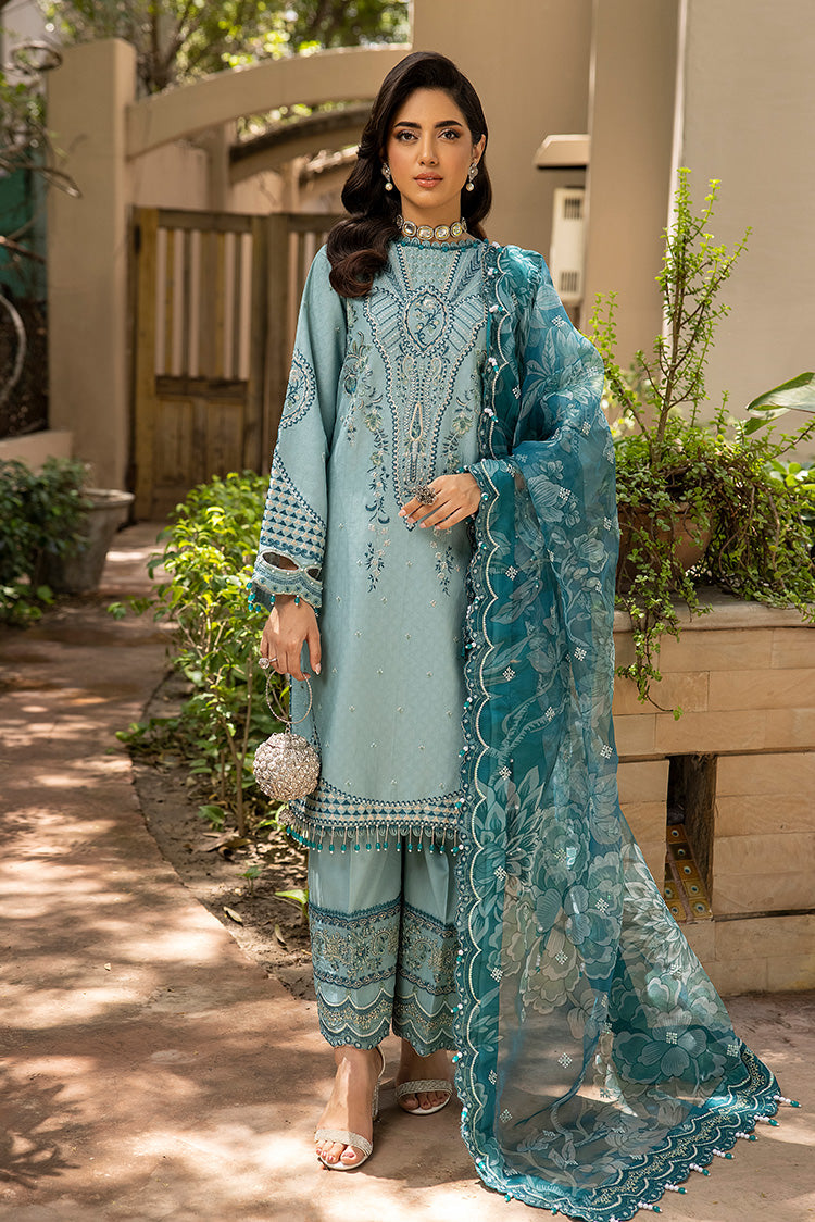 Ellena | Luxury Embroidered Collection | D25 by Ellena - House of Maryam