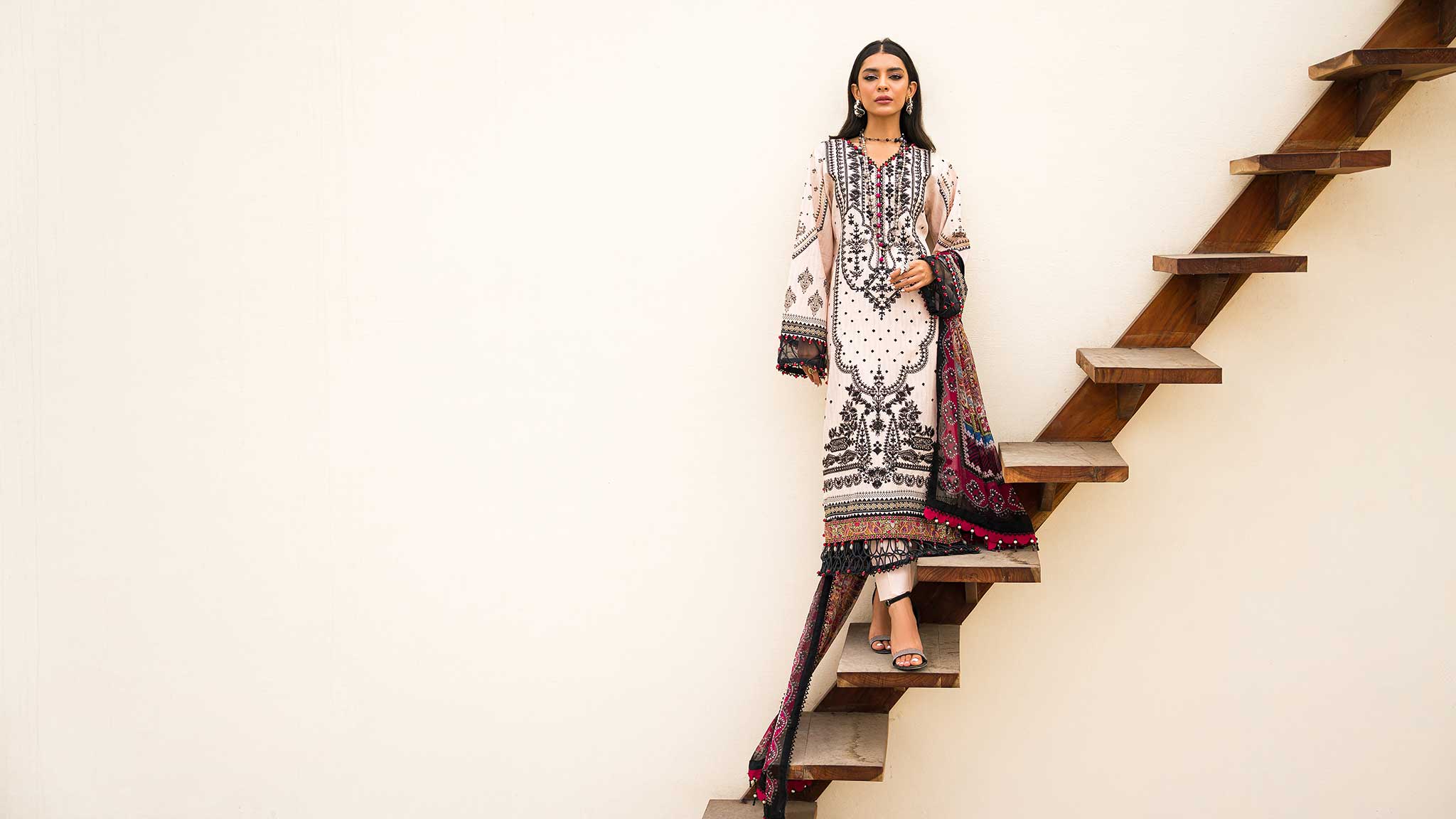 Ellena | Luxury Embroidered Collection | D03 by Ellena - House of Maryam