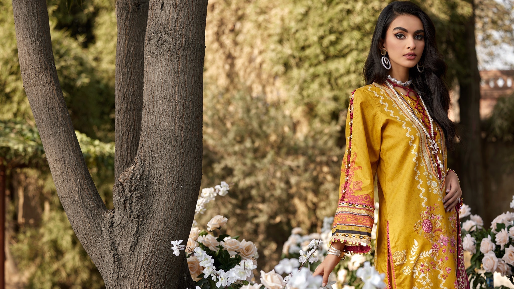 Ellena | Luxury Embroidered Collection | D15 by Ellena - House of Maryam