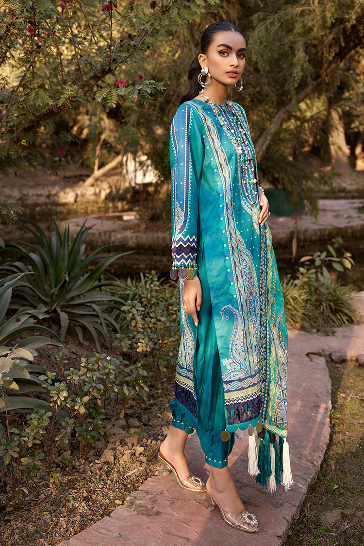 Ellena | Luxury Embroidered Collection | D07 by Ellena - House of Maryam