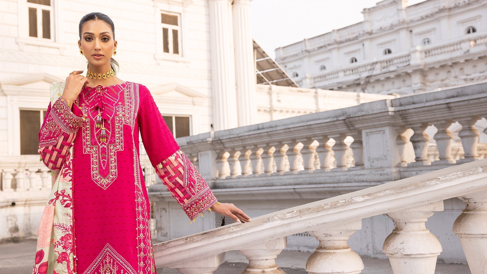 Ellena | Luxury Embroidered Collection | D12 by Ellena - House of Maryam