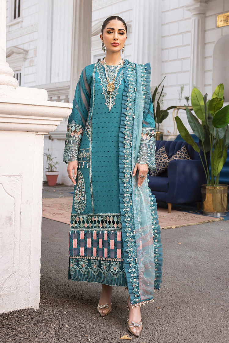 Ellena | Luxury Embroidered Collection | D19 by Ellena - House of Maryam