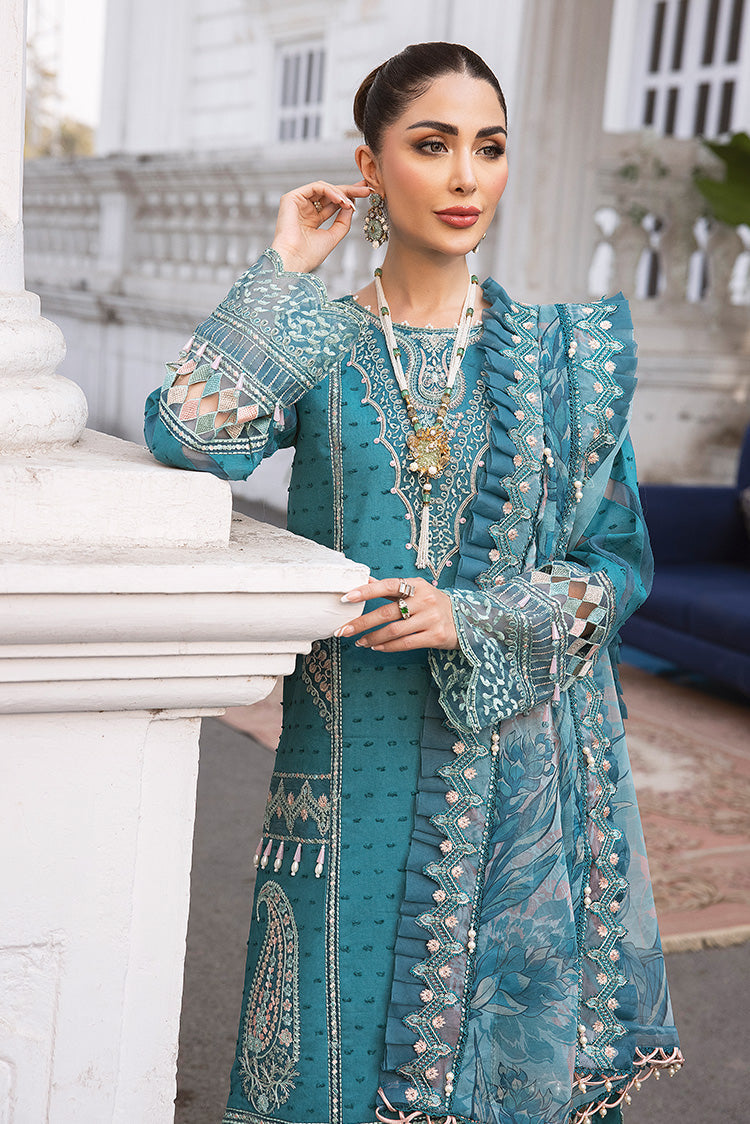 Ellena | Luxury Embroidered Collection | D19 by Ellena - House of Maryam