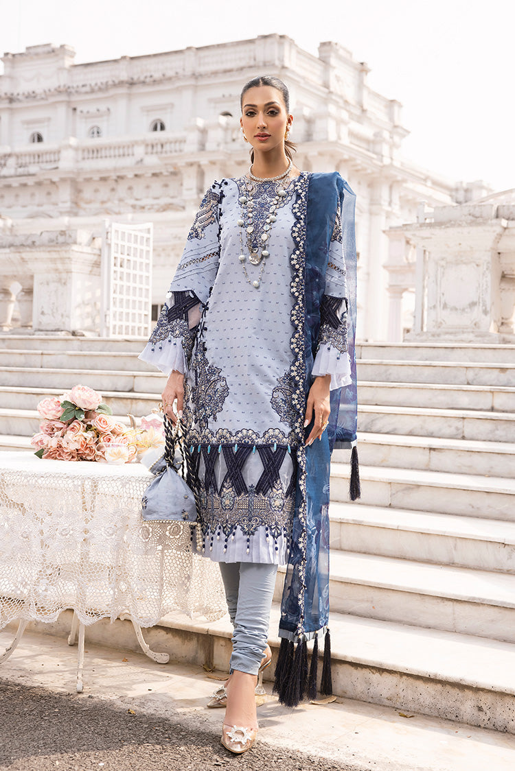 Ellena | Luxury Embroidered Collection | D22 by Ellena - House of Maryam