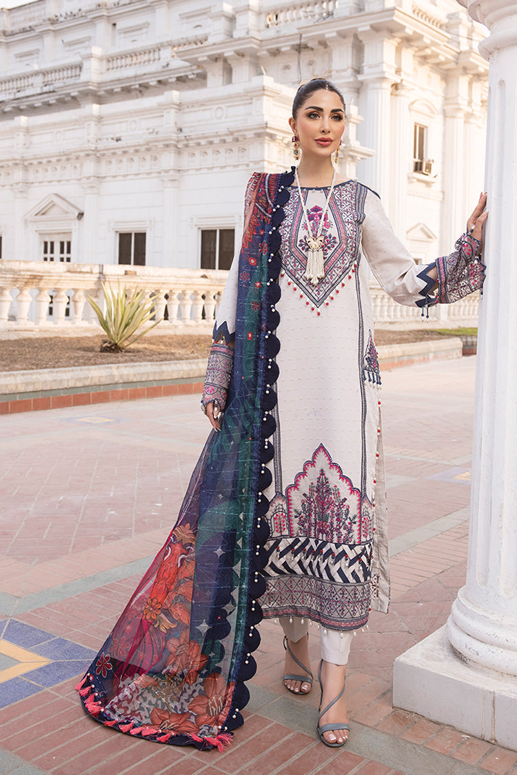 Ellena | Luxury Embroidered Collection | D23 by Ellena - House of Maryam