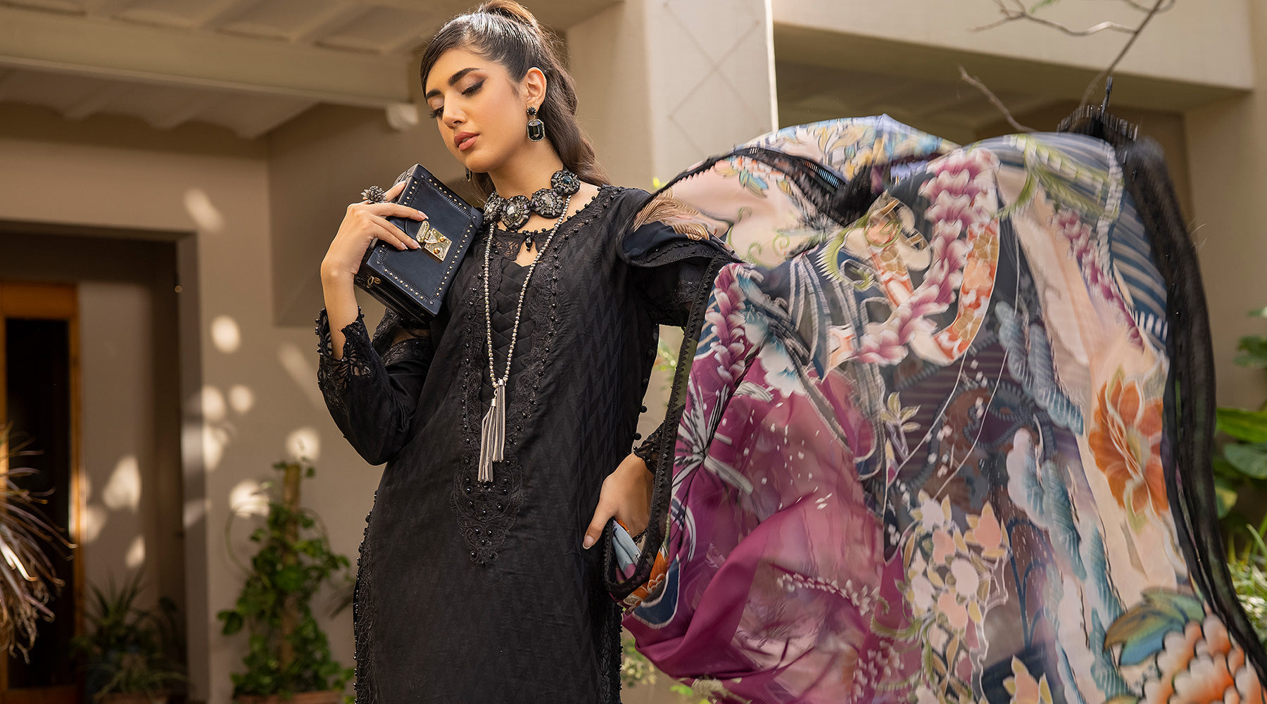 Ellena | Luxury Embroidered Collection | D11 by Ellena - House of Maryam